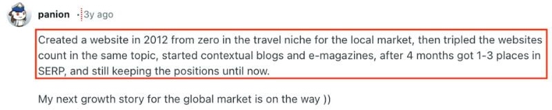 contextual blog success