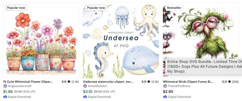 clip art etsy