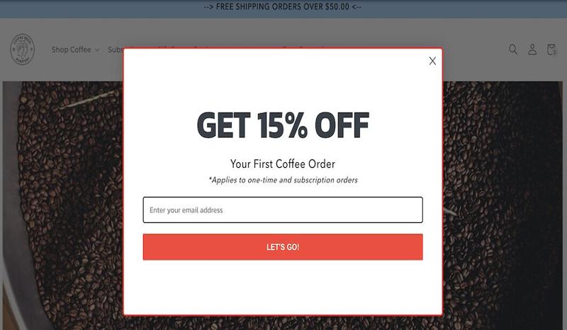 interstitial ad example