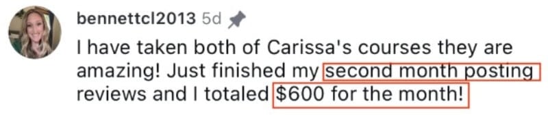 crystal bennett testimonial