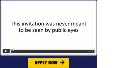 dean holland invitation