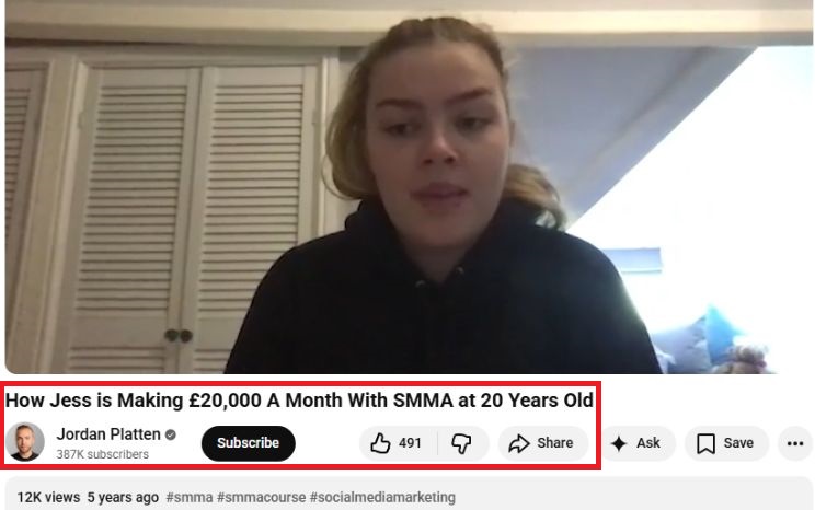 Affluent Academy YouTube review