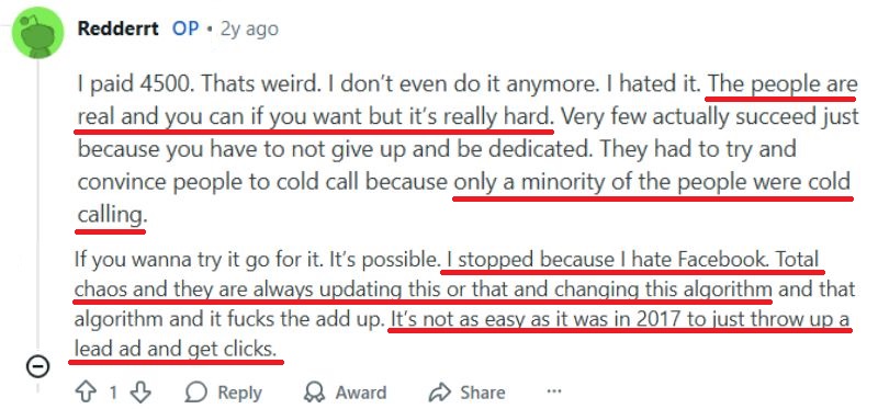 Agency Launch Reddit review