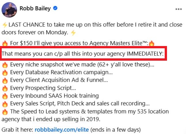 Agency Masters Elite review