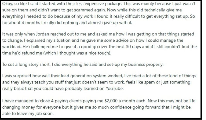 AI Acquisition Reddit review