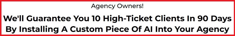 AI Agency Accelerator guarantee