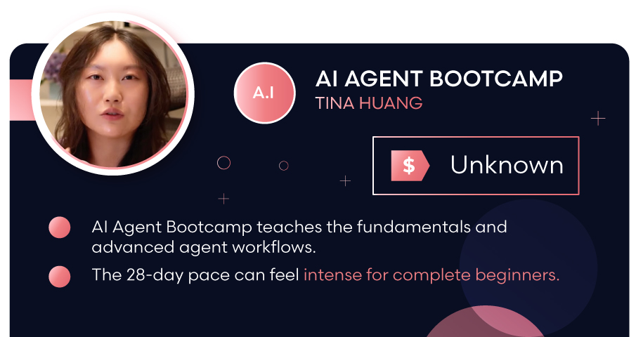 Tina Huang's AI Agent Bootcamp