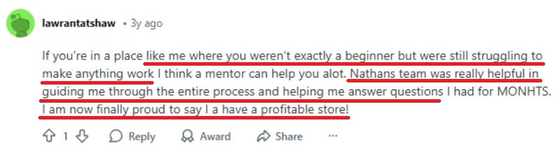 AI Ecom Insiders Reddit review