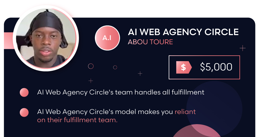 AI Web Agency Circle