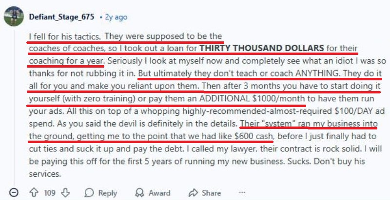 Alex Hormozi complaints Alex Hormozi complaints