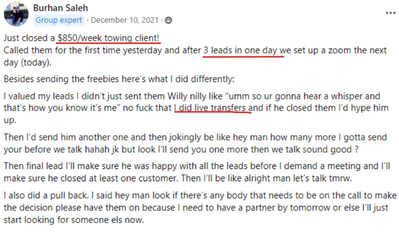 Burhan Saleh Success Story Burhan Saleh Success Story