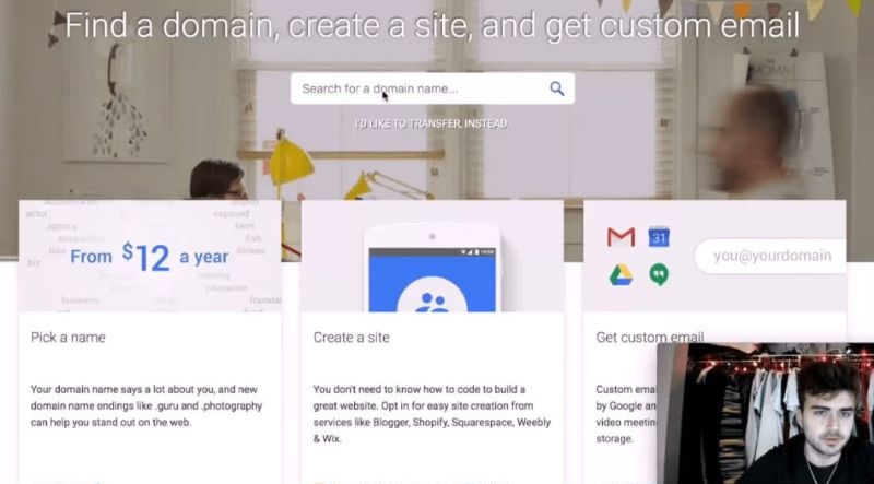 buying connecting domain