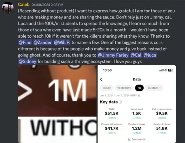 caleb testimonial