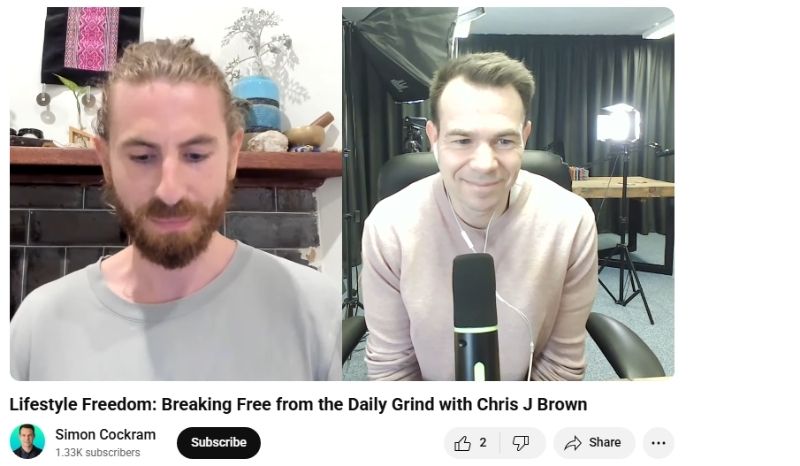 Chris J Brown YouTube interview