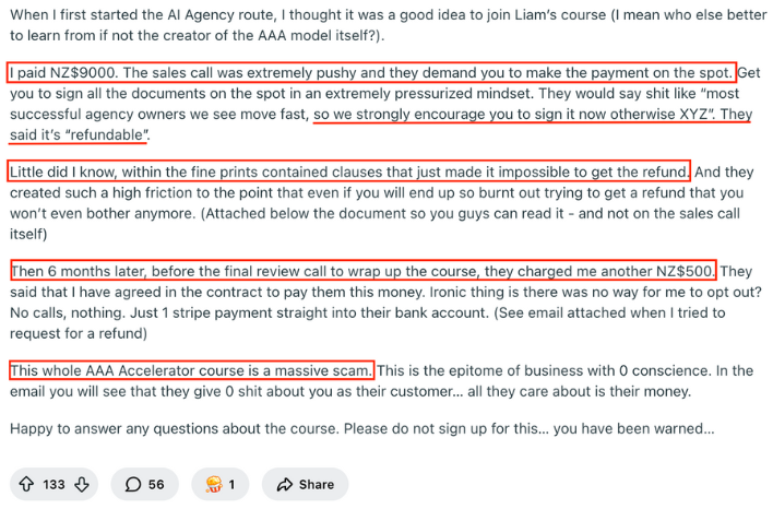 course scam review course scam review