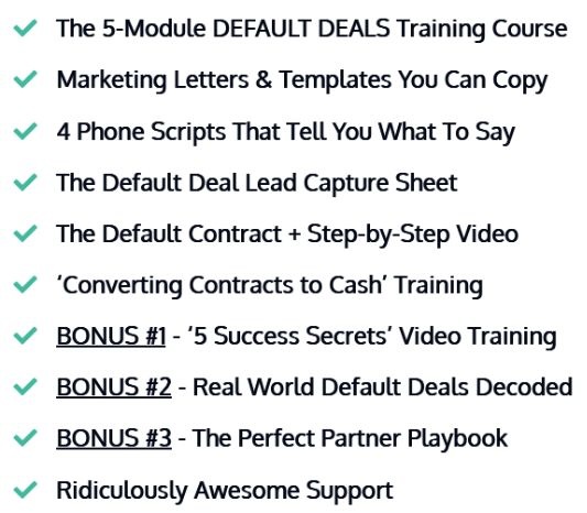Default Deals extra