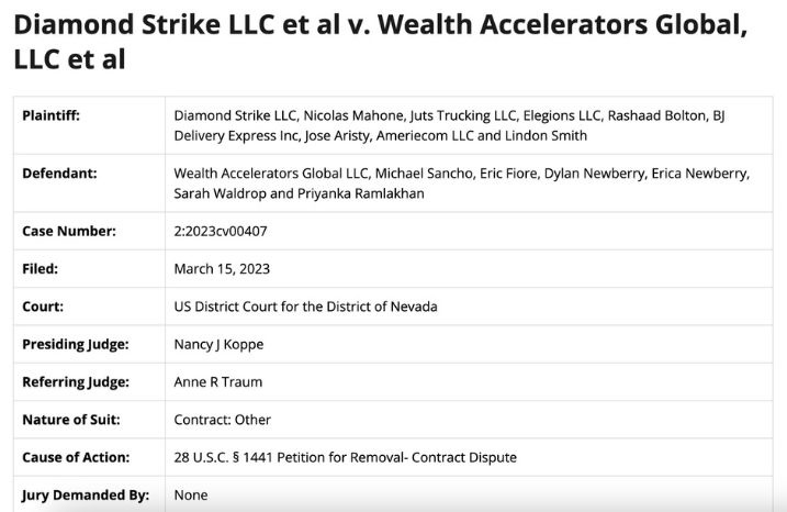diamond strike llc complaint