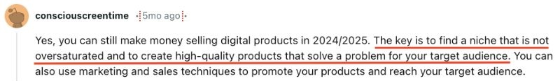 digital product profitability reddit