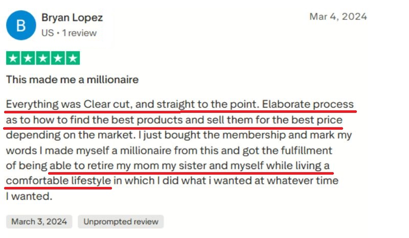 Ecom Degree University Trustpilot review Ecom Degree University Trustpilot review