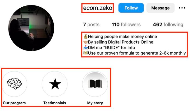 ecom zeko instagram