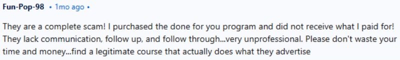effortless digital university reddit comment