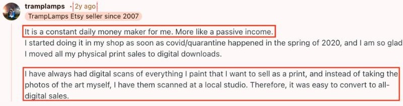 etsy passive income