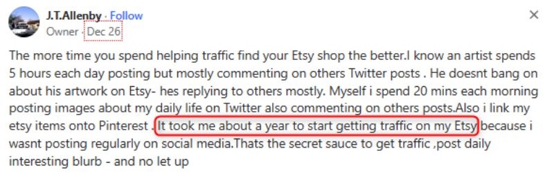 etsy traffic time Quora