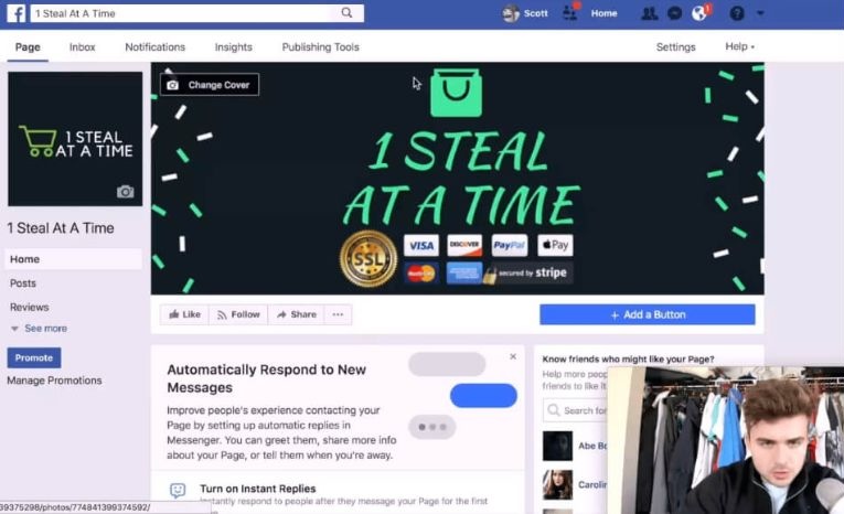 facebook page setup
