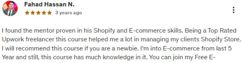 fahad hassan review