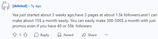 Instagram repost page success Reddit