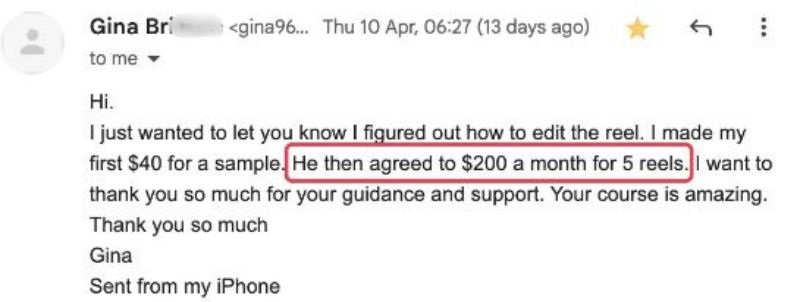 The Ethical Repost Method student success