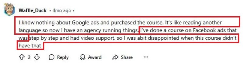 God Tier Ads framework negative review