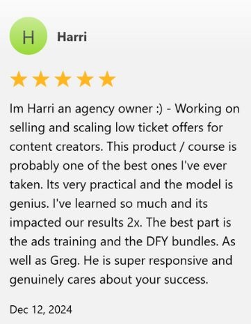 harri agency owner review