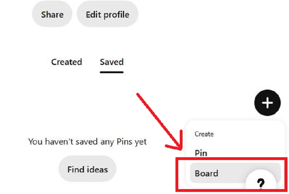 Pinterest board