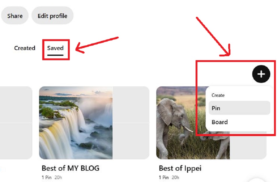How to upload Pinterest pins