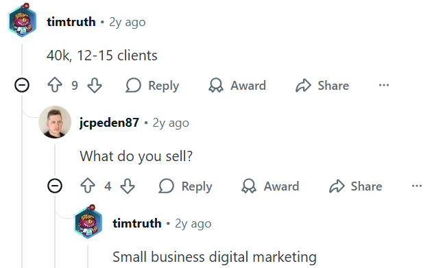 reddit digital marketing agency small business payment