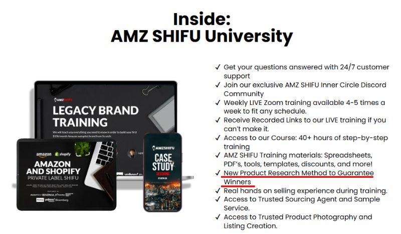 inside AMZ Shifu
