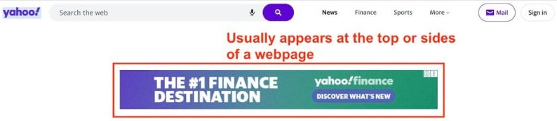 yahoo banner ad example