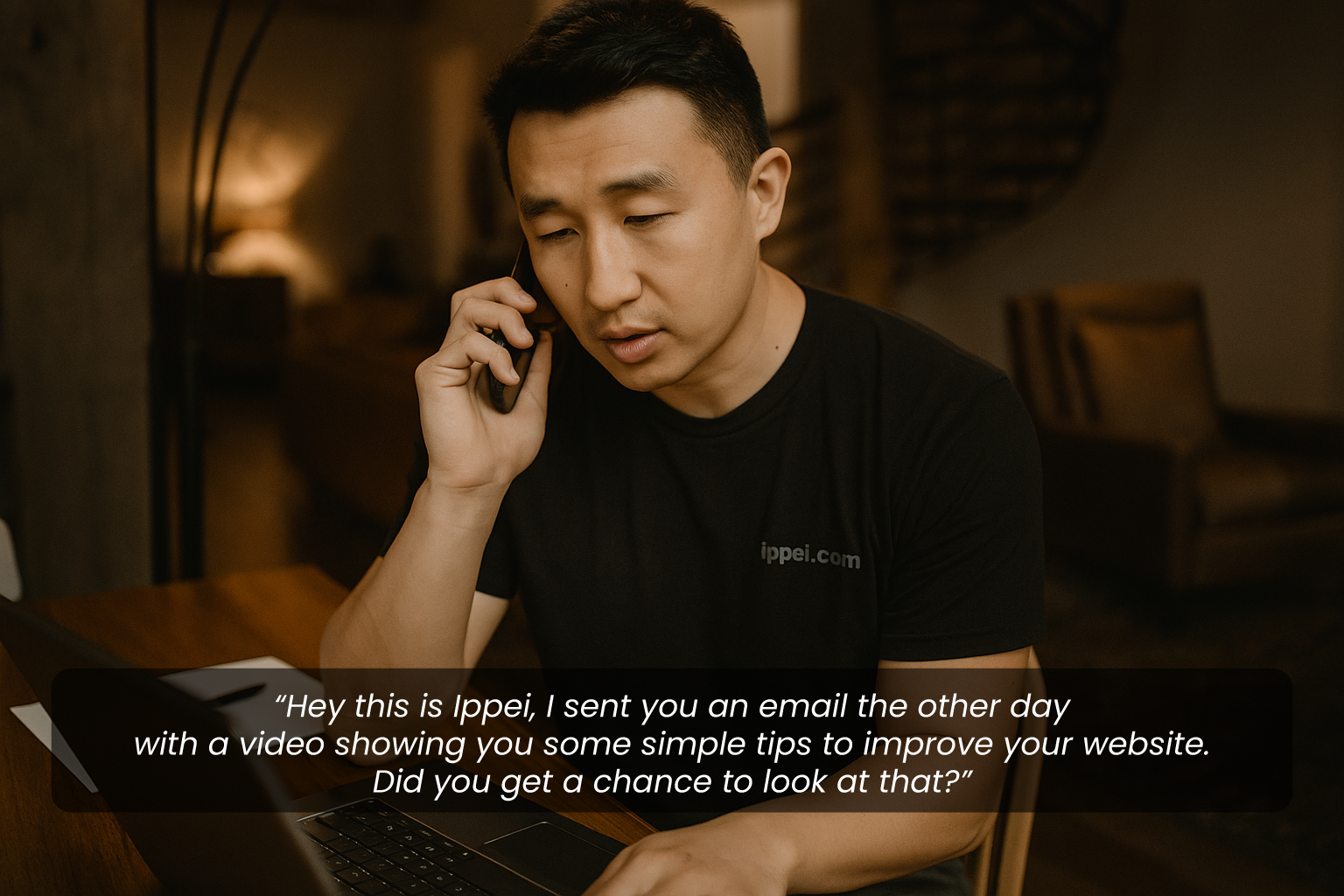 Ippei screencast cold call