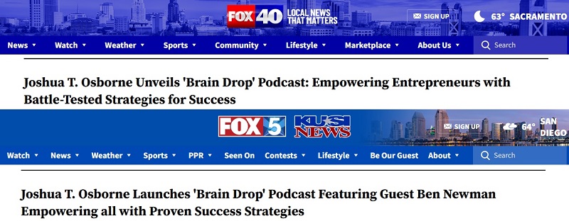 Joshua T Osborne Fox News