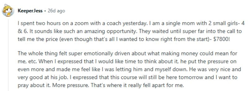 Joshua T Osborne coaching calls