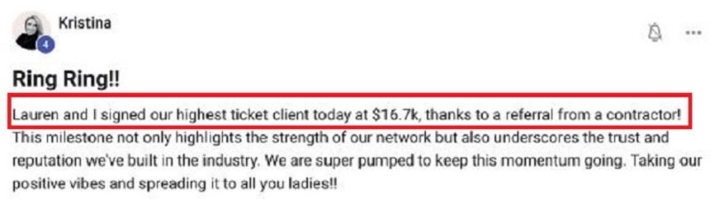 kristina testimonial