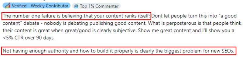 lack of authority reddit comment