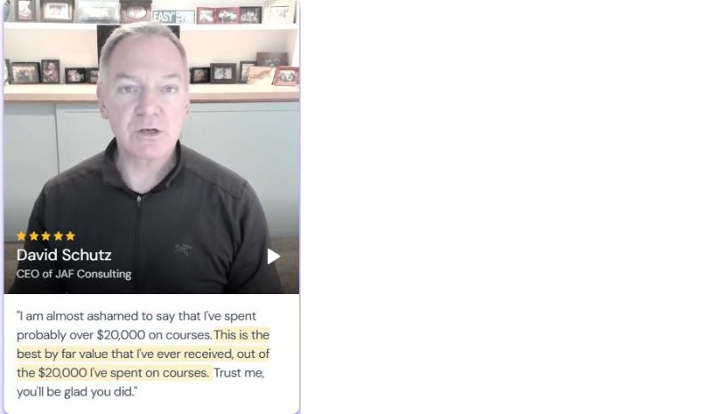 Lead Gen Jay student testimonial