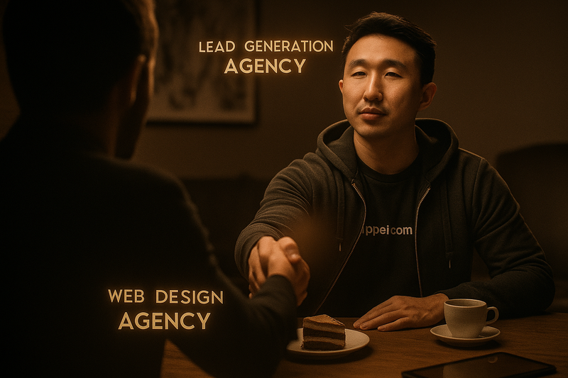 local lead generation agency partner web design agency
