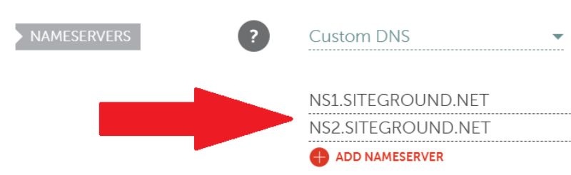 namecheap domain siteground web hosting