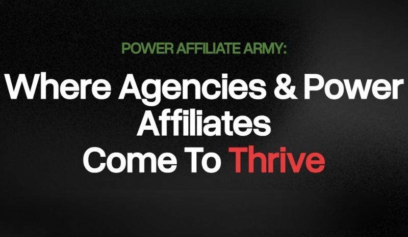 power affiliate army