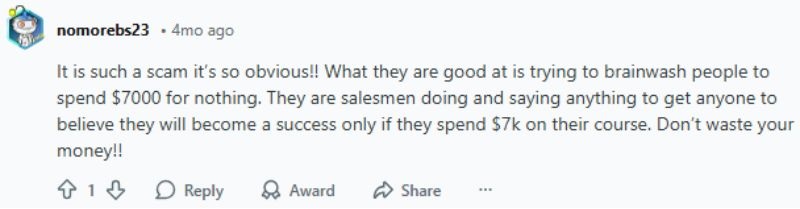 Is Premium Ghostwriting Academy a scam?