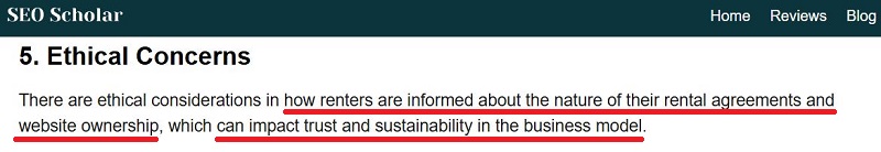 Rank And Rent Club student review