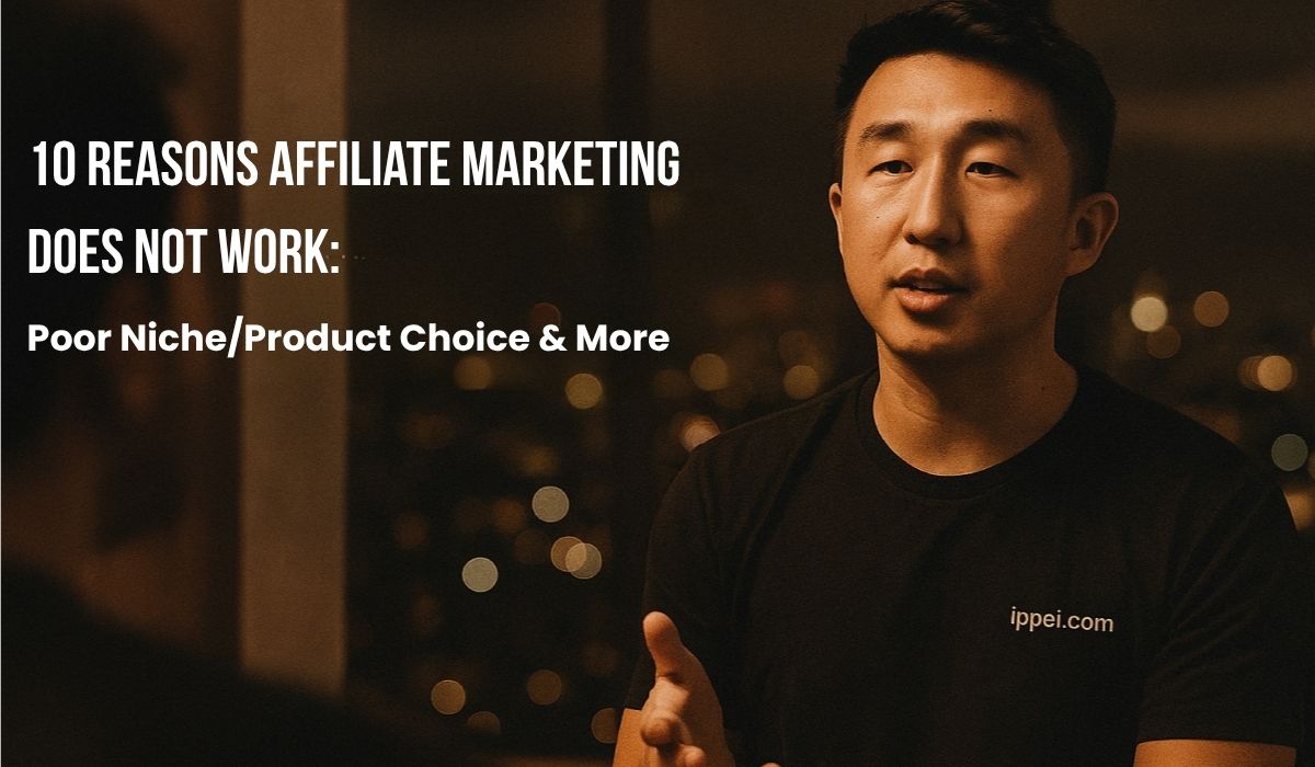 reasons affiliate marketing does not work